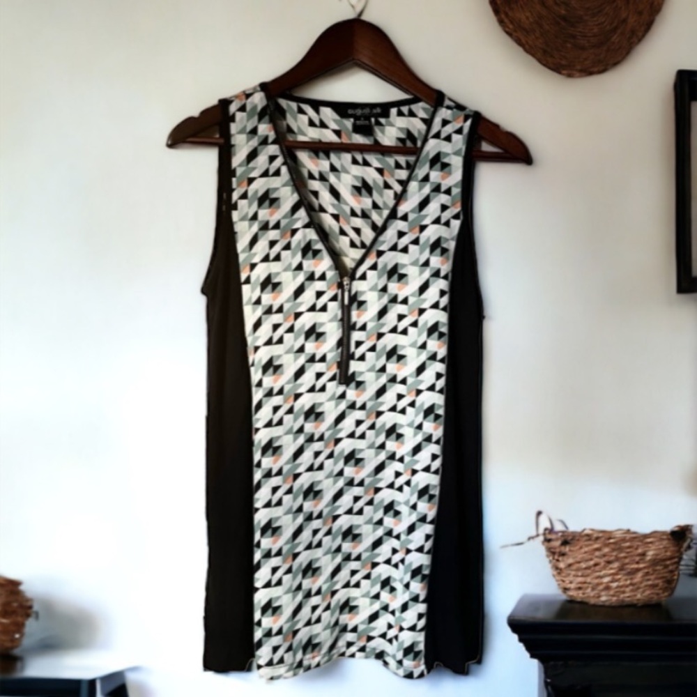 August Silk Sleeveless Tank Top - Picture 6 of 11